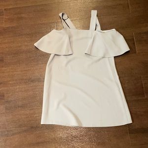 Grey baby doll dress size 4
